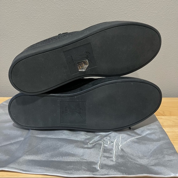 Giuseppe Zanotti men’s sneakers NEW size 43 US 10 Made in Italy - Picture 3 of 10